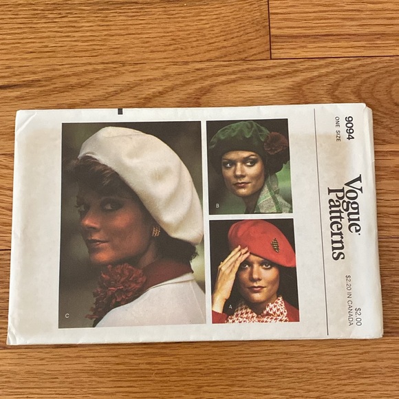 VTG Vogue Accessory Patterns UNCUT FF - Picture 8 of 12